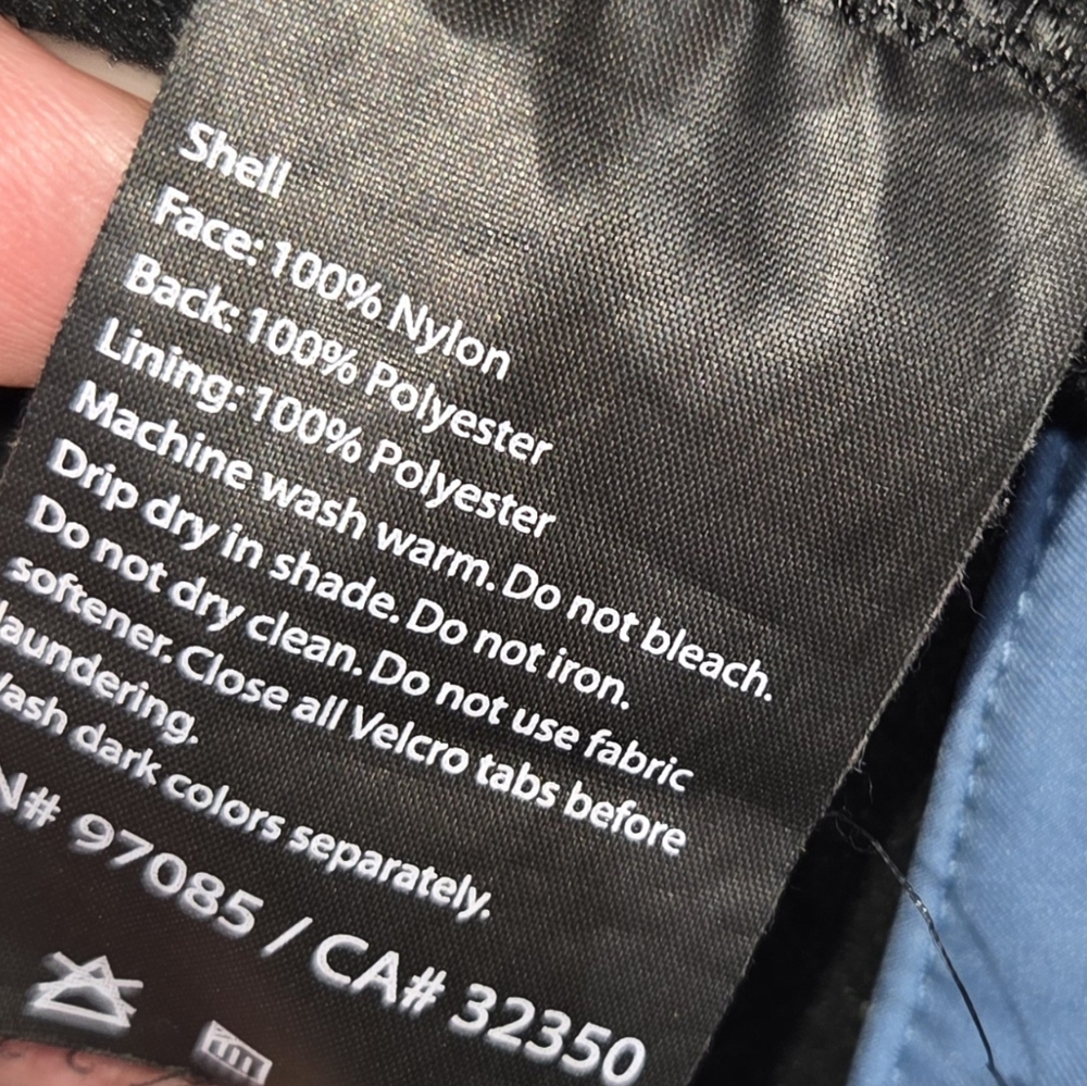 Outdoor Research Blue Hooded Jacket with Gray Accents - Picture 10 of 11